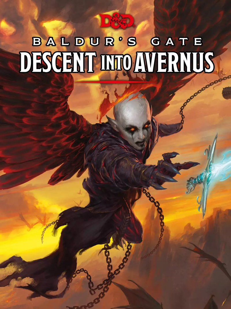 D&D 5E: Adventure 12 - Baldur's Gate: Descent into Avernus - for levels 1 - 13 (Hobby Cover) (USED)