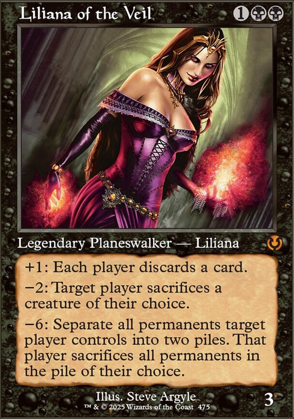 Liliana of the Veil [ #0475 Retro Frame ] (INR-M-FOIL)