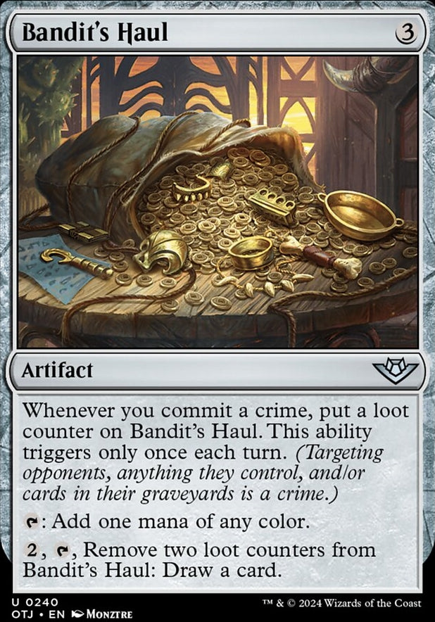 Bandit's Haul [#0240] (OTJ-U-FOIL)