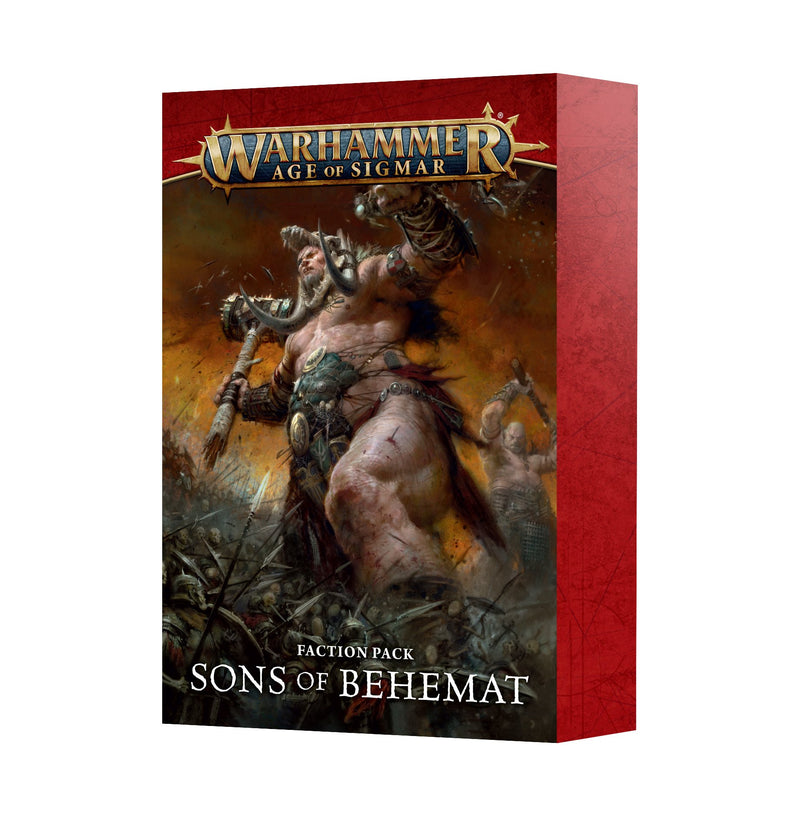 Age of Sigmar: Faction Pack - Sons of Behemat (4h Edition)