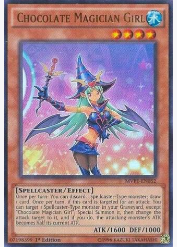 Chocolate Magician Girl (MVP1-EN052) 1st Edition Ultra Rare