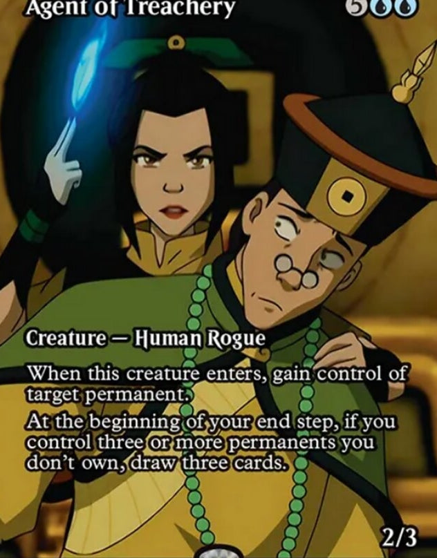 Agent of Treachery [ #0009 Borderless ] (TLE-M)