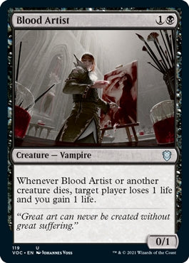 Blood Artist [ #0119 ] (VOC-U)