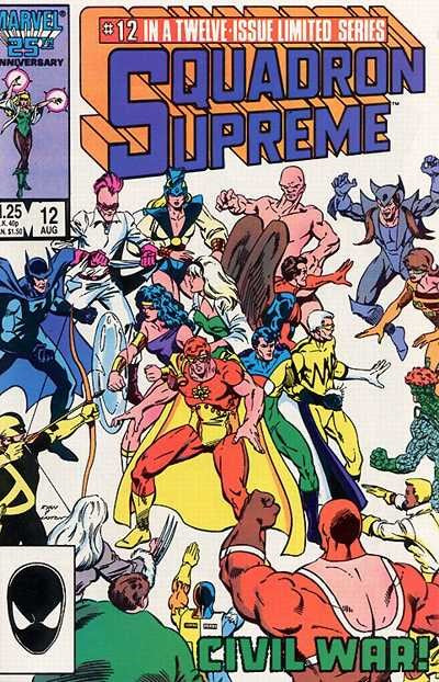 Squadron Supreme (1985 Series) #1-12 (5.0) (Complete Series) (Comic Bundle)