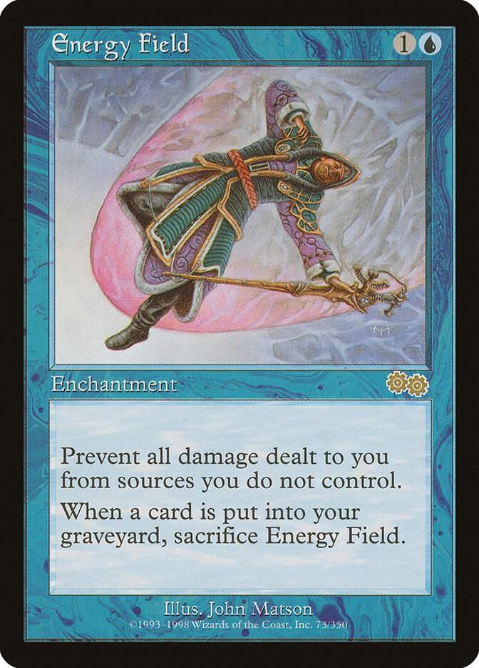 Energy Field (USG-R) Lightly Played