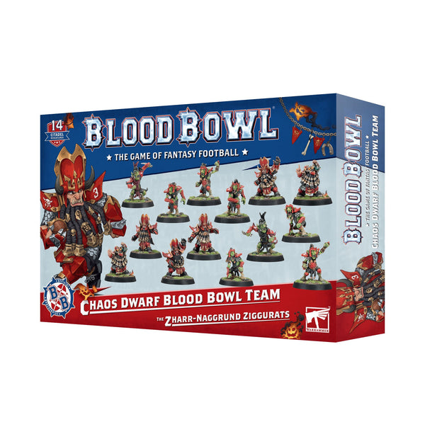 Blood Bowl: Second Season Edition - Team: The Zharr-Naggrund Ziggurats (Chaos Dwarf)