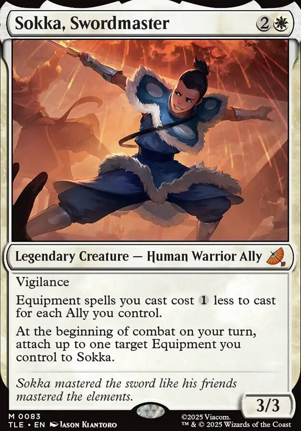 Sokka, Swordmaster [ #0083 ] (TLE-M)