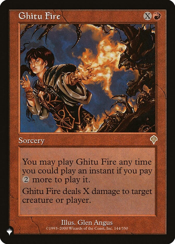 Ghitu Fire (INV-R-LIST)