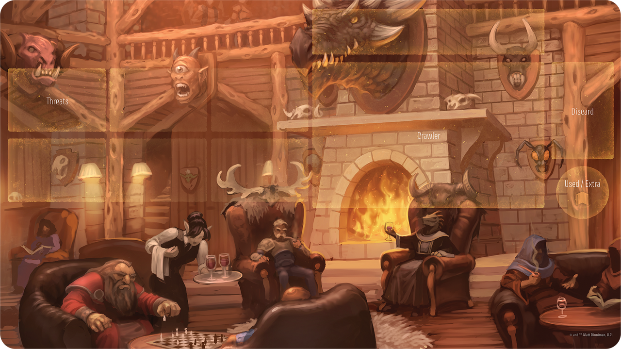 Dungeon Crawler Carl Unstoppable: Co-op Playmat