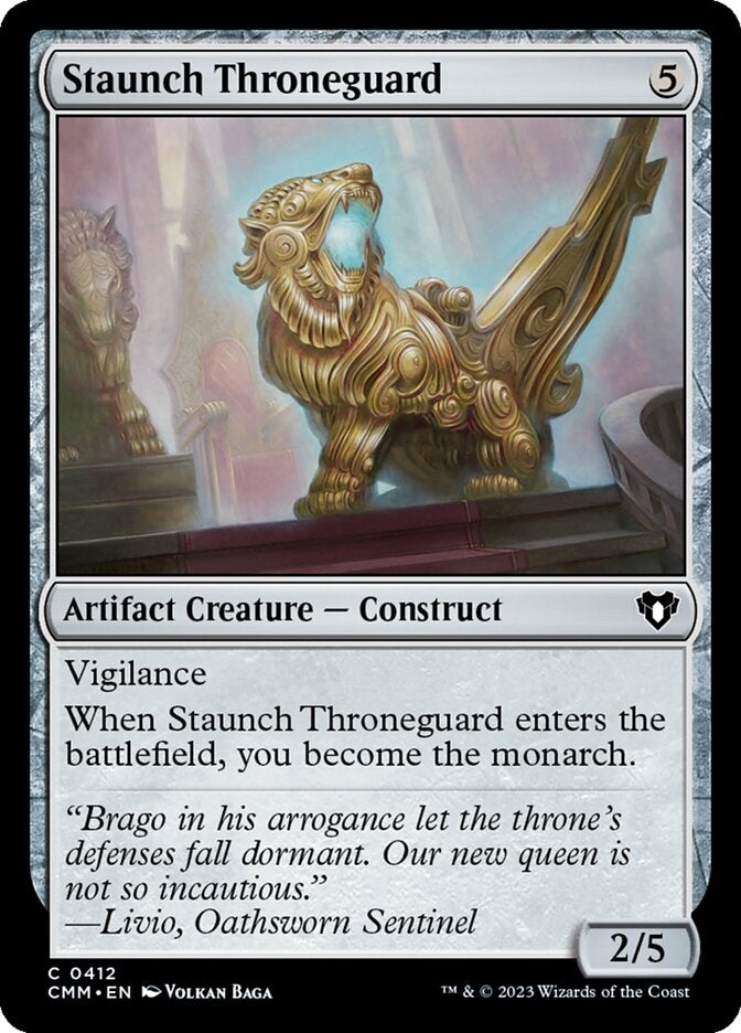 Staunch Throneguard [#0412] (CMM-C)