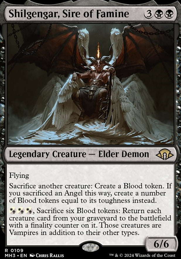 Shilgengar, Sire of Famine [#0109] (MH3-R-FOIL)