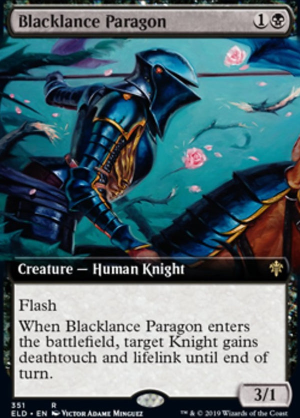 Blacklance Paragon [#351 Extended Art] (ELD-R)