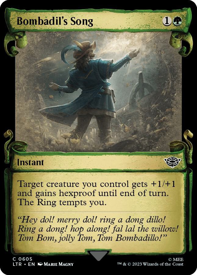 Bombadil's Song [#0605 Showcase Scrolls] (LTR-C-Foil)