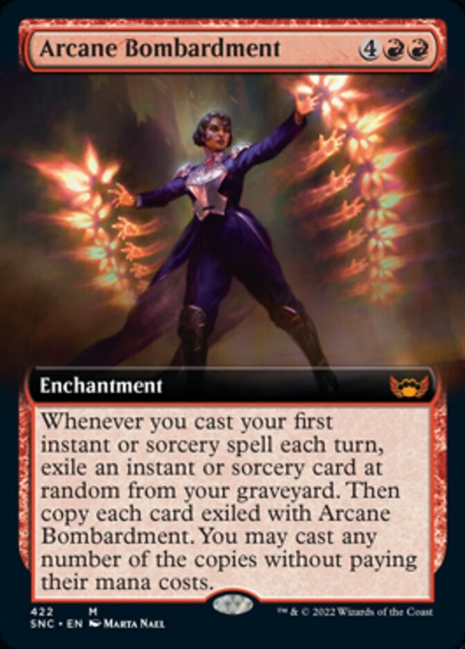 Arcane Bombardment [ #422 Extended Art ] (SNC-M)