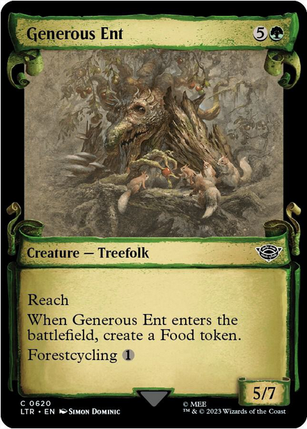 Generous Ent [#0620 Showcase Scrolls] (LTR-C-FOIL)
