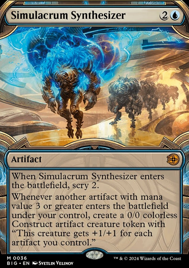 Simulacrum Synthesizer [#0036 Vault Frame] (BIG-M)