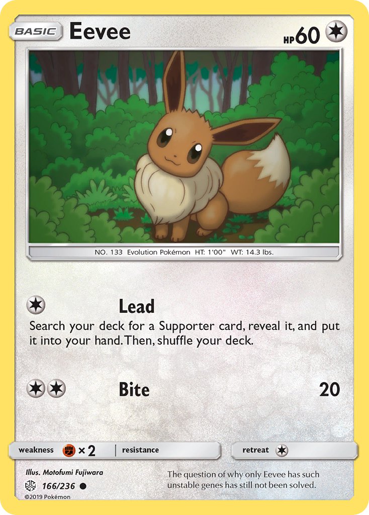Eevee - 166/236 (CEC) Common - Near Mint
