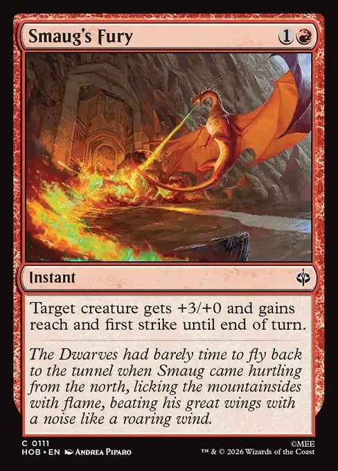 Smaug's Fury [ #0111 ] (HOB-C)