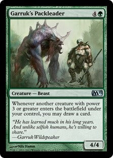 Garruk's Packleader (M13-U)