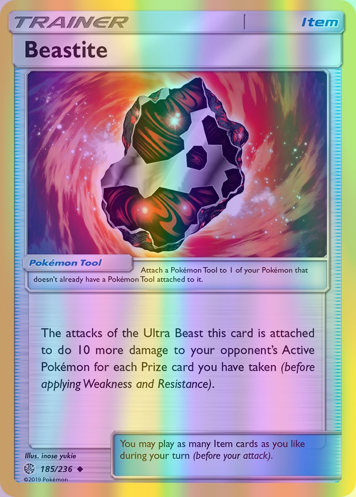 Beastite - 185/236 (CEC) Uncommon - Near Mint Reverse Holofoil