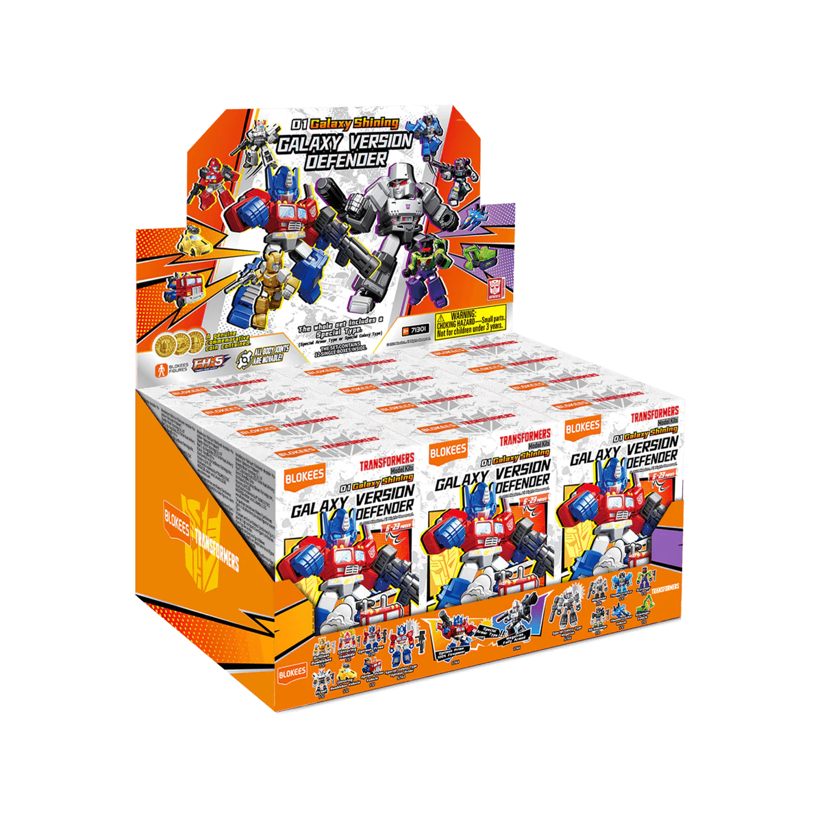 Blokees: Transformers - Defender Version 01 Shining BLIND BOX
