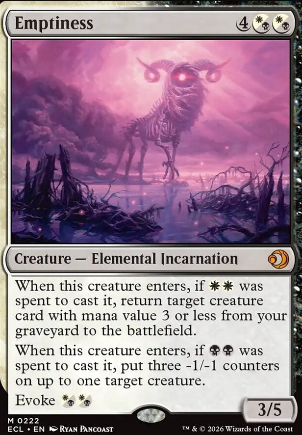 Emptiness [ #0222 ] (ECL-M)