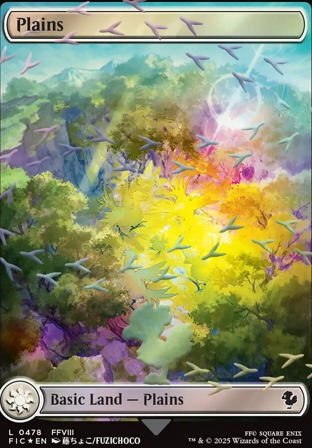 Plains [ #0478 Chocobo Track Foil ] (FIC-L)