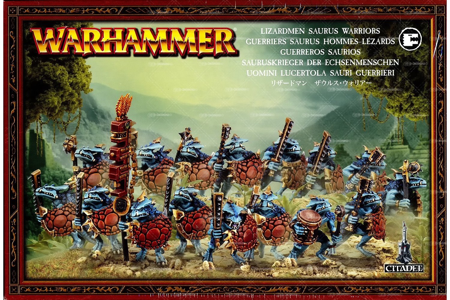 Warhammer Fantasy Battles: Lizardmen - Saurus Warriors (OOP)