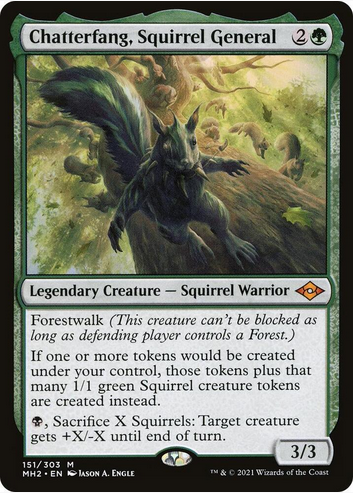 Chatterfang, Squirrel General (MH2-M) Damaged