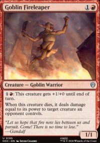 Goblin Fireleaper [ #0195 ] (HOC-U)