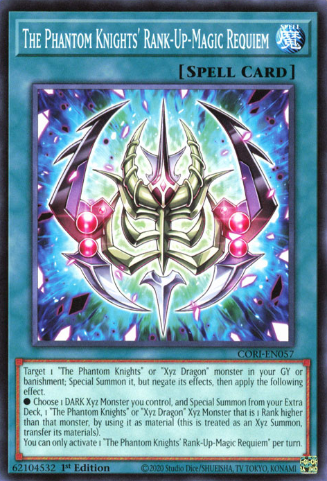 The Phantom Knights' Rank-Up-Magic Requiem (CORI-EN057)