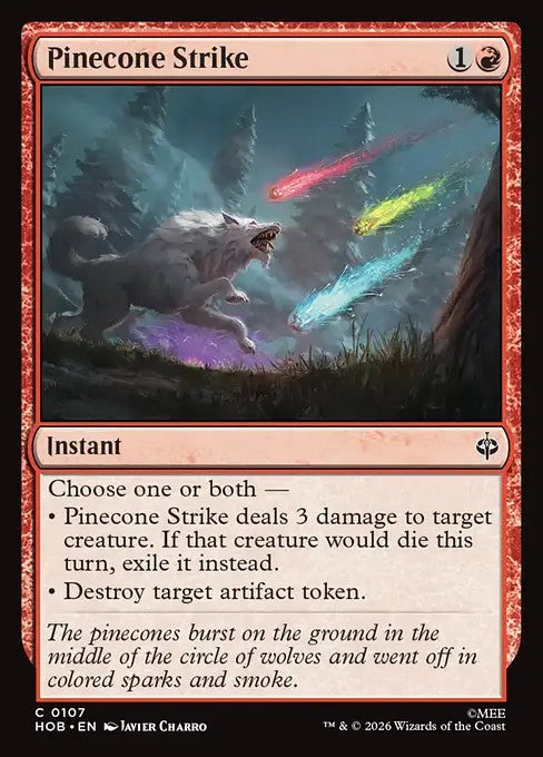 Pinecone Strike [ #0107 ] (HOB-C)