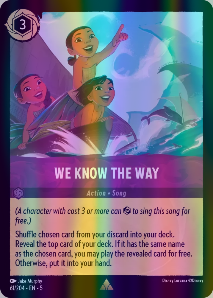 We Know the Way (Shimmering Skies 061/204) Rare - Near Mint Cold Foil