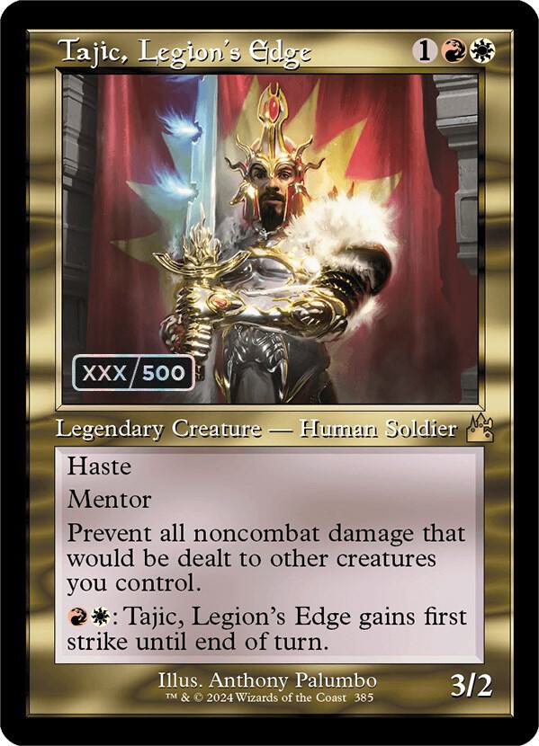 Tajic, Legion's Edge [#0385 Retro Serialized] (RVR-R)