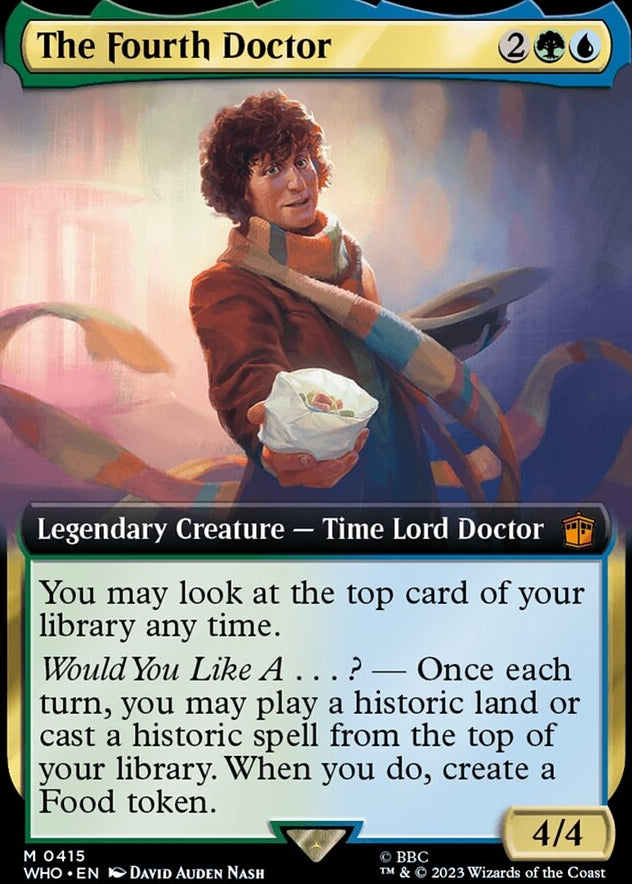 The Fourth Doctor [#0415 Extended Art] (WHO-M)
