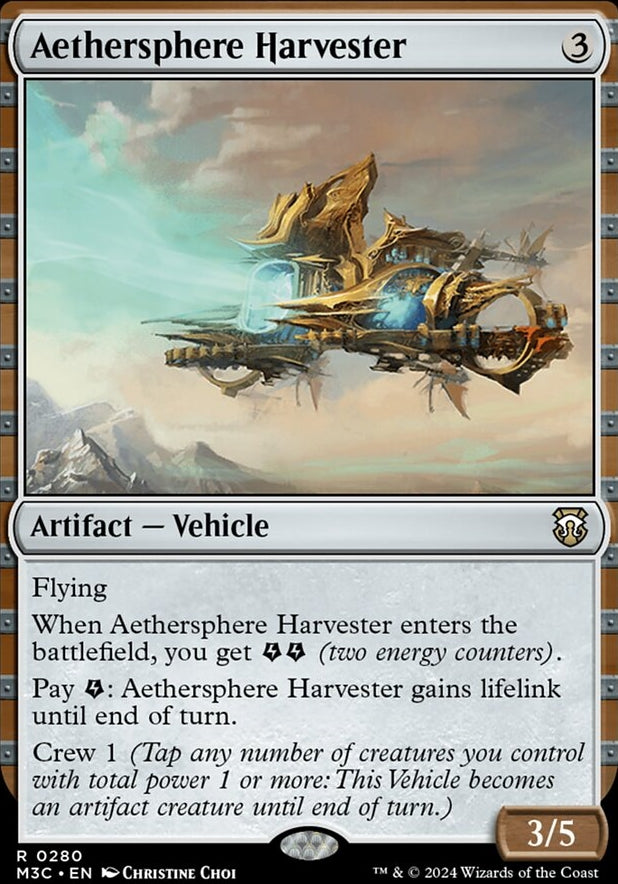 Aethersphere Harvester [#0280 Ripple Foil] (M3C-R)