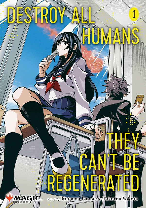 DESTROY ALL HUMANS CANT BE REGENERATED MTG MANGA GN VOL 01 (MR)