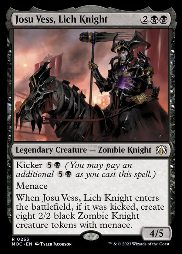 Josu Vess, Lich Knight [#0253 Reprint] (MOC-R)