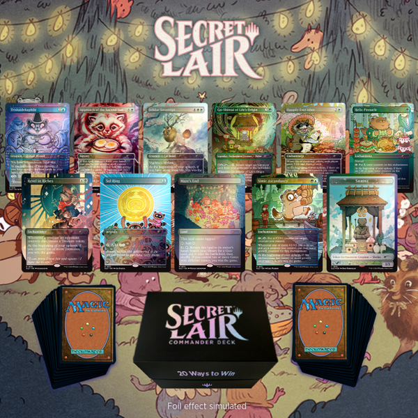 MTG: Secret Lair Commander Deck - 20 Ways to Win