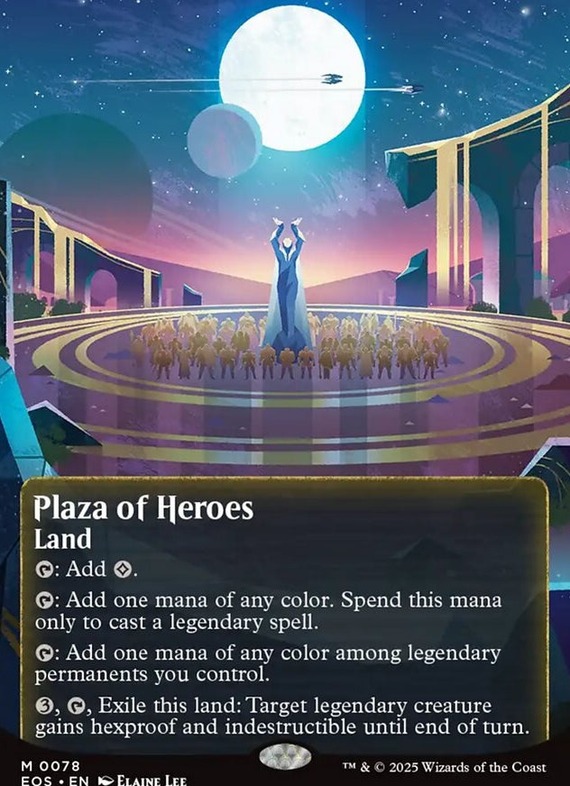 Plaza of Heroes [ #0078 Poster Stellar Sights ] (EOS-M)