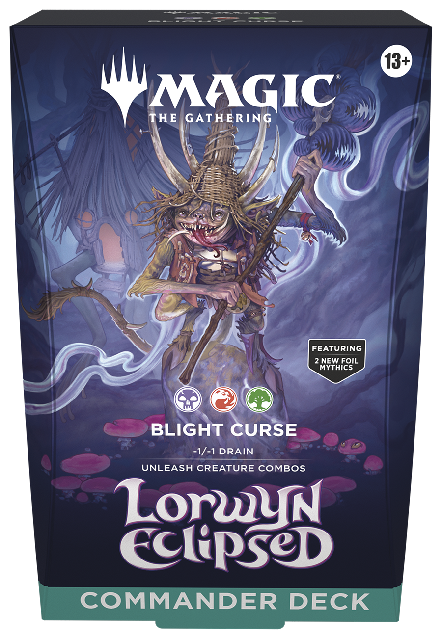MTG: Lorwyn Eclipsed - Commander Deck: Blight Curse (BRG) (Release Date: 01.16.26)