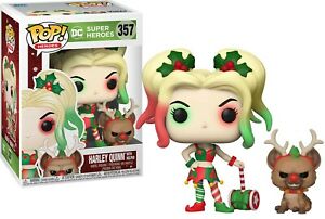 POP Figure: DC Holiday #0357 - Holiday Harley Quinn w/Helper