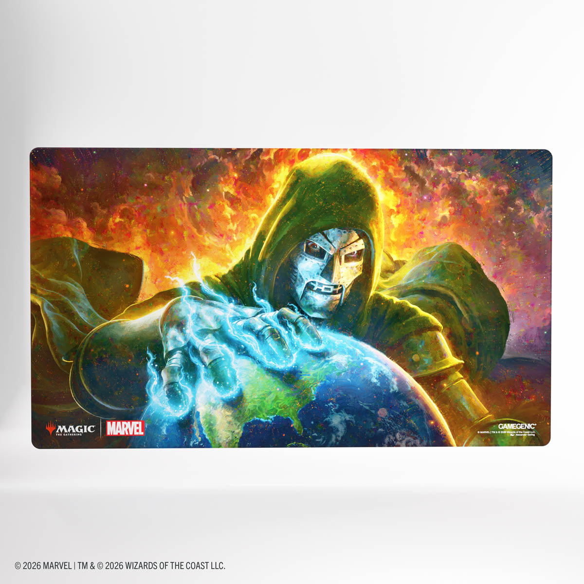 GameGenic: Shiny Playmat - MTG: Marvel Super Heroes - Doom Reigns Supreme