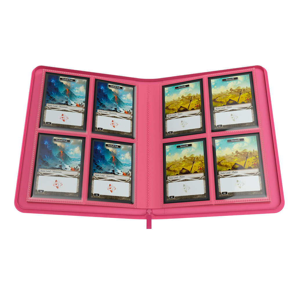 GameGenic: Zip-Up Album 8-Pocket - Pink