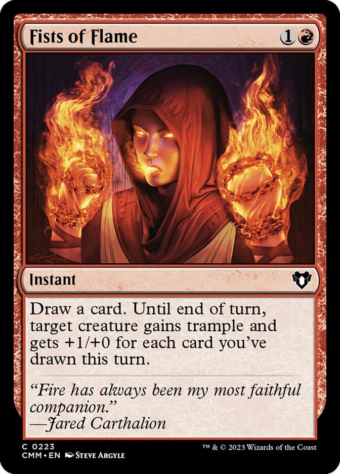 Fists of Flame [#0223] (CMM-C)