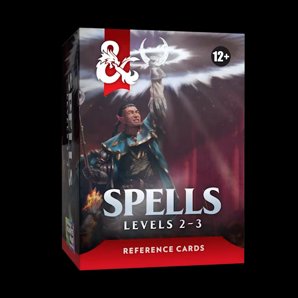 D&D 5E 2024: Reference Cards - Spells: Levels 2-3