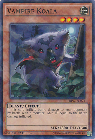 Vampire Koala (Shatterfoil) (BP03-EN094) Shatterfoil Rare - Near Mint 1st Edition