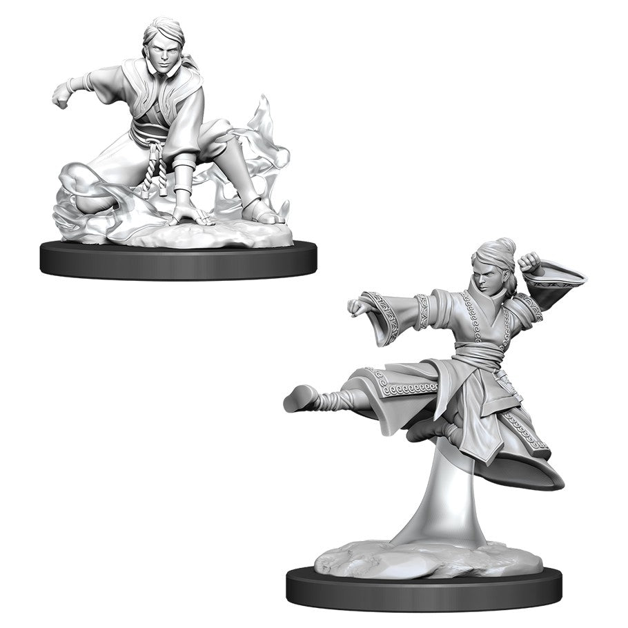 D&D: Nolzur's Marvelous Miniatures - Female Human Monk (90008)