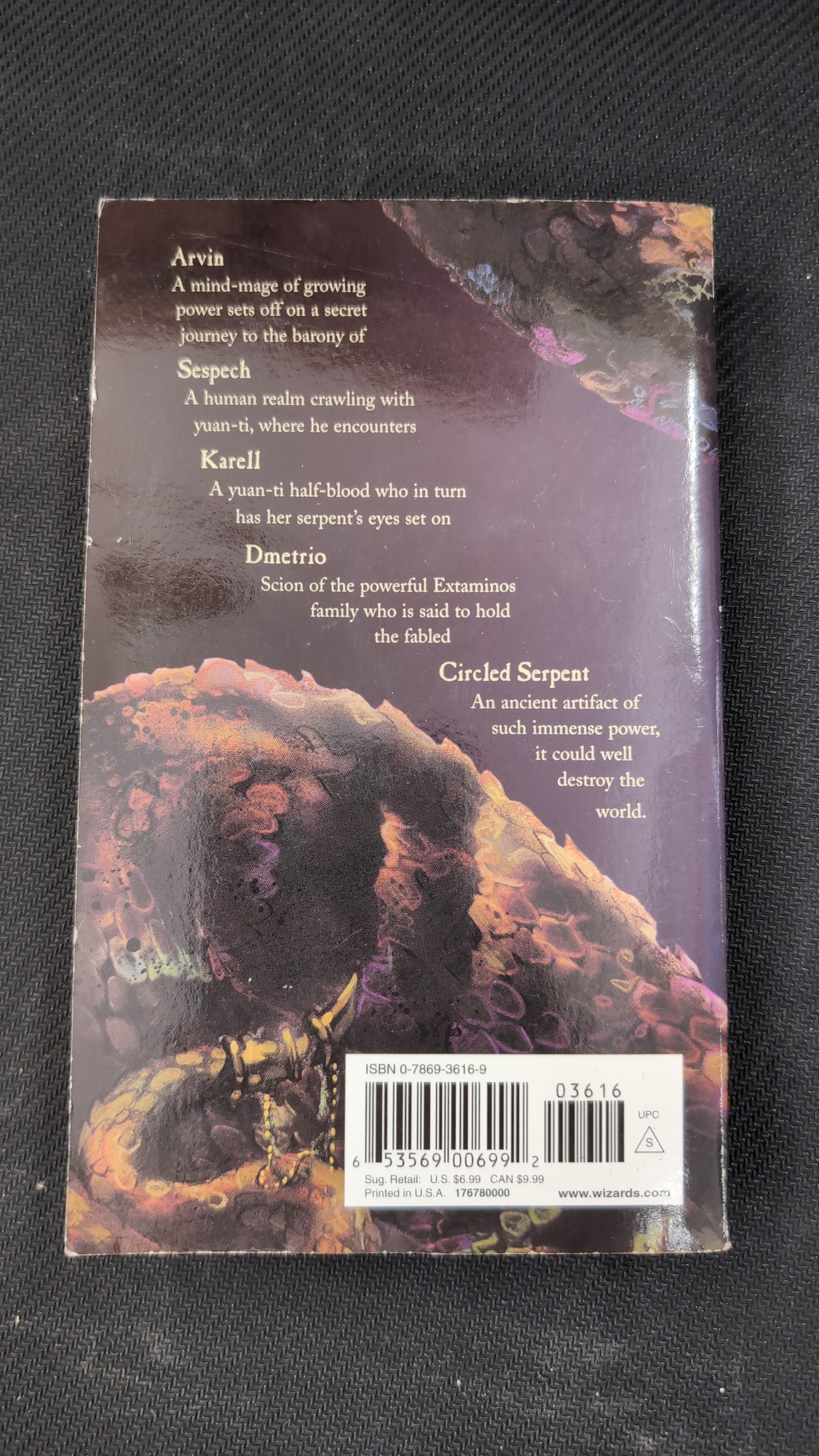 Forgotten Realms: Viper's Kiss - House of Serpents Book II [ Paperback ] (USED)