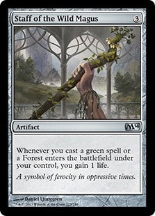 Staff of the Wild Magus (M14-U)